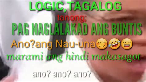 ano ang logic|LOGIC TAGALOG .